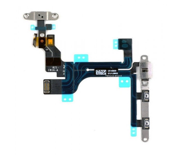 iPhone 5C Audio Control and Power Button Flex Cable iPhone 5C Audio Control and Power Button Flex Cable